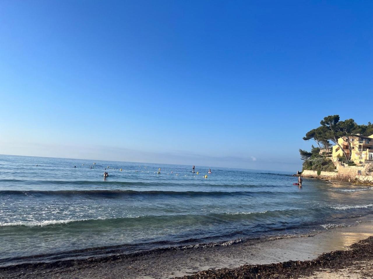 Studio Cosy Avec Terrasse Sur La Plage La Seyne-sur-Mer Esterno foto